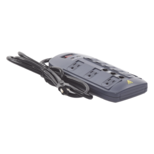 DITEK DTK-8FF – Multicontacto 8 Salidas / 120 VCA 15 A / 2160 Joules / Telco RJ11 / 6 Transformadores Simultáneos / 5.9 pies Cable