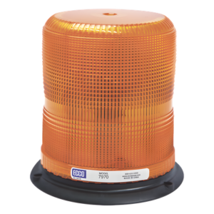 ECCO X-7970A – Baliza LED de Emergencia / SAE Clase I / Flash Pulse8 / 12-24 VDC / 120° Ángulo de Visión / IP Sellado