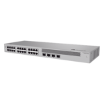 HUAWEI S220S-24T4JX – Switch Capa 2 Administrable / 24 Puertos Gigabit / 4 Puertos SFP+ 10GE / Capacidad 98 Gbps / Tasa Reenvío 73 Mpps / Gestión Web, App y Nube