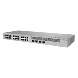 HUAWEI S220S-24T4JX – Switch Capa 2 Administrable / 24 Puertos Gigabit / 4 Puertos SFP+ 10GE / Capacidad 98 Gbps / Tasa Reenvío 73 Mpps / Gestión Web, App y Nube