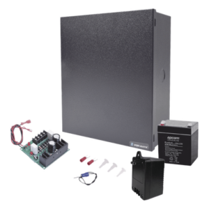 EPCOM POWERLINE PRO-12V-1AK – Fuente de Poder para Control de Acceso / 12 Vcc / 1A / Supresión de Voltaje 110-130 Vca / Batería de Respaldo 4 Ah / Uso en Interiores