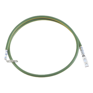 PANDUIT RGEJ624PFY – Jumper de Aterrizaje para Racks / 6 AWG / Terminal 90° / 0.60 m (2 ft) / StructuredGround