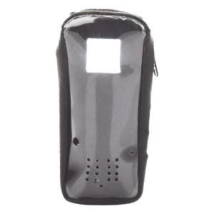 SYSCOM FSMIC-SAT – Funda de Piel Reforzada / Frente Transparente / Serie Satelital IC-SAT100 / Protección Integral