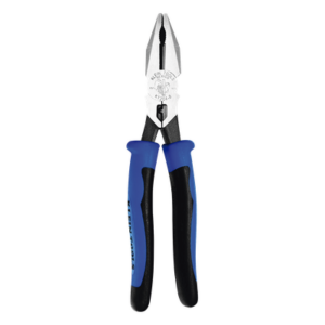 KLEIN TOOLS KT204-8 – Pinza de electricista / Alta palanca / 8 pulgadas (0.67 pies) / Mordaza curva / Mango bimaterial