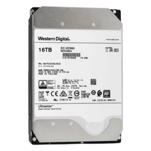 Western Digital (WD) WUH721816ALE6L0 – Disco Duro Enterprise 16 TB / Wester Digital (WD) / Serie Ultrastar / Recomendado para Data Center y NVRs de Alta Capacidad / Alto Performace