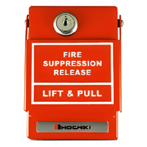 HOCHIKI HPS-DAK-SR – Estación Manual / Supresión de Incendio / Inhibición Química / UL-FM / Con Llave