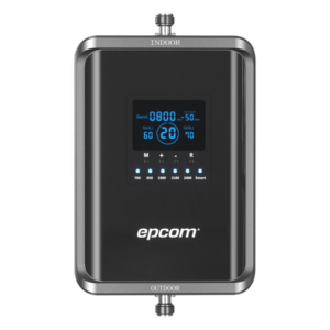 EPCOM EP-5G-PBS-V2SA – Amplificador de Señal Celular / 5G Pentabanda / 1000 m² (10763.9 ft²) / 70 dB Ganancia / VoLTE / Múltiples Operadores