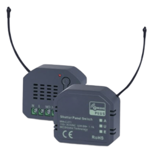 SMARTHOME BY EPCOM MHC221 – Micromódulo On/Off Shutter / Z-Wave 700 908.4 MHz / AC 85-260V / 1.7A / 44×38×17 mm / 1.73×1.50×0.67 in