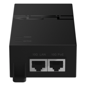 RUIJIE RG-POE-50-60W-MG(V3.0) – Inyector PoE / 56V / 1.08A / 60W / 2 Puertos Multi-Gigabit 10G / IEC C5 / Entrada 100-240V