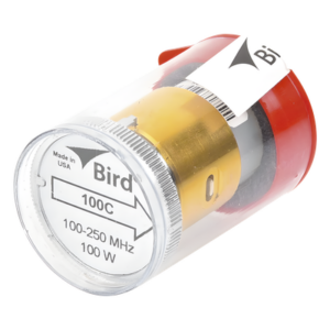 BIRD TECHNOLOGIES 100C – Elemento de Medición en Línea / 100 W / 100-250 MHz / Conector 7/8" / Para Wattmetro Modelo 43