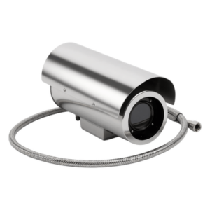 SYSCOM VIDEO SHL-7113-04 – Gabinete Protector IP68 / Acero Inoxidable Dual / Operación hasta 80°C / Sistema de Enfriado por Aire / Vidrio Frontal 65 mm