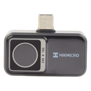 HIKMICRO HM-TJ12-3ARF-MINI2 – MINI2 - Cámara Termográfica Portátil para Celulares (Android) / Conector Tipo USB - C / Lente 3.5 mm / IP40 / JPEG (Imagen) / Video (MP4) / Rango de Medición de -20°C a 350°C