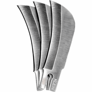KLEIN TOOLS 44219 – Cuchilla de Repuesto Tipo Hawkbill / Acero Inoxidable 440A / Paquete de 3 Unidades / Para Navaja Multiusos 44218