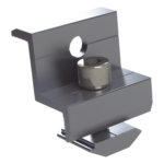 EPCOM POWERLINE EPLECN230/35 – Sujetador final para paneles solares / 30 mm y 35 mm / Riel 5 y 8 / Aluminio anodizado