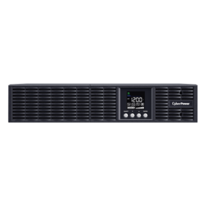 CYBERPOWER OLS1000RT2UA – UPS Online Doble Conversión / 1000 VA / 900 W / 8 Tomas NEMA 5-15R / Onda Senoidal Pura / Rack o Torre 2 UR / LCD a Color