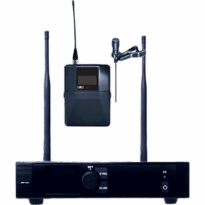 EPCOM PROAUDIO EP591U/59L – Sistema de Micrófono Inalámbrico / Receptor 1 Canal U-Band 540-690 MHz / Micrófono de Solapa Digital / Modulación PI/4-DQPSK / Pantalla TFT-LCD 2.2" / Encripción de Audio / Autonomía >10 Horas