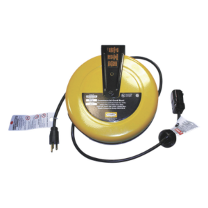 HUBBELL HUB-HBL-C25-163C – Carrete de Extensión / 16/3 SJT / 125V CA / 10A / 7.6 m (25 pies) / Conector HBL5969VBLK / UL