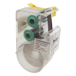 PANDUIT T038X000VPC-BK – Casete de Etiquetas de Vinilo / 9.65 mm / 7.6 m (24.93 ft) / Negro sobre Blanco / Interior-Exterior