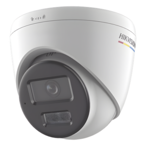 HIKVISION DS-2CD1347G2H-LIUF – Cámara Turret IP / 4 Megapixel / Lente 2.8 mm / FOV 96° / Dual Light 30 m (98.4 ft) / WDR 120 dB / IP67 / PoE