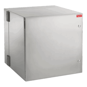 HOFFMAN PTHS242424X – Gabinete Industrial / 12 UR / NEMA 4/4X/12 / Acero Inoxidable SS304 / Puerta Sólida / Abatible / 19 Pulgadas