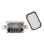 PRECISION PST-TJ6P – Caja de Conexión Exterior / 6 Líneas / IP66 / -40 a +120 °C / 110 VCA 3 A / 12-22 AWG