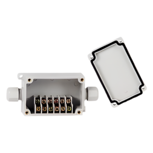 PRECISION PST-TJ6P – Caja de Conexión Exterior / 6 Líneas / IP66 / -40 a +120 °C / 110 VCA 3 A / 12-22 AWG