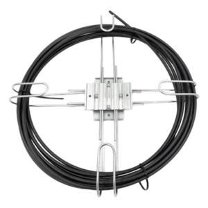 LINKEDPRO BY EPCOM LP-CSB – Raqueta de Almacenamiento de Cable / Poste 300-600 mm / 1-2 ft / Cable ADSS 10-14 mm / Aluminio y Acero Inoxidable