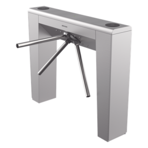 HIKVISION DS-K3G301LX-R/DM55 – Torniquete Trípode Bidireccional / Acero Inoxidable / 2,000,000 Ciclos MCBF / LEDs Direccionales / Interior y Exterior / 110-220 VCA