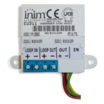 INIM ELECTRONICS EU-311 – Micromódulo Direccionable / 1 Entrada Supervisada / 1 Salida 20 mA / Aislador Integrado / Certificación EN54-17/18