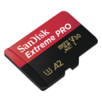 SANDISK SDS512EX – Tarjeta MicroSD / 512GB / Lectura 170 MB/s / Escritura 90 MB/s / Clase A2 / 4K UHD / Adaptador incluido