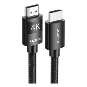 UGREEN 40101 – Cable HDMI 2.0 / Nylon Trenzado / 2 Metros (6.56 Pies) / 4K@60Hz / 18Gbps / ARC / Dolby Atmos / HDR / Blindaje 7 Capas / Aluminio Niquelado