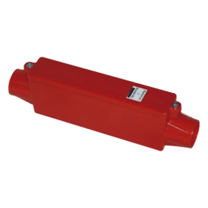 XTRALIS VSP-850-R – Filtro para Tuberías de Detección de Humo por Aspiración / ¾" / Color Rojo / Diseño Compacto