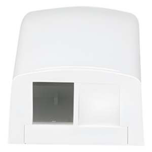PANDUIT NK2BXWH-A – Caja de Montaje en Superficie / 2 Módulos Keystone / ABS / 1.95 x 1.13 x 3.65 in / Blanco