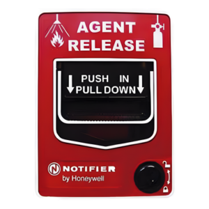 NOTIFIER NBG-12LR – Estación de Liberación de Agente Extintor / Doble Acción No Codificada / Policarbonato / Liberación Manual / UL/FM/CSFM