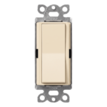 LUTRON ELECTRONICS SC1PSBIL – Interruptor de Paleta Unipolar / 15 A / 120-277 V / Iluminación y Motores / Terminales de Tornillo