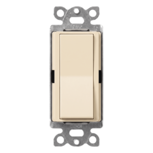 LUTRON ELECTRONICS SC1PSBIL – Interruptor de Paleta Unipolar / 15 A / 120-277 V / Iluminación y Motores / Terminales de Tornillo