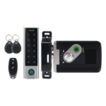 ACCESSPRO ACCESS7-X – Kit de Cerradura Inteligente Inalámbrica / Teclado Metálico IP65 / 900 Usuarios Tarjeta/PIN / 100 Huellas / Alcance 30 m (98.4 ft) / 433 MHz