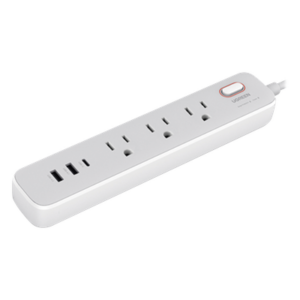 UGREEN 15461 – Regleta de Alimentación / 30W USB-C PD GaN / 2 USB-A + 1 USB-C / 3 Salidas AC Tipo B / Protección Sobretensiones / Cable 2 m (6.6 ft) 14 AWG