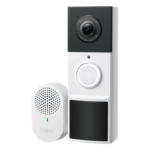 TP-LINK TAPO-D210 – Videoportero IP Inalámbrico / 2K 3 Megapixel / 160° DFOV / Batería 6400 mAh / Detección IA Personas-Vehículos / Visión Nocturna Color / Audio Bidireccional