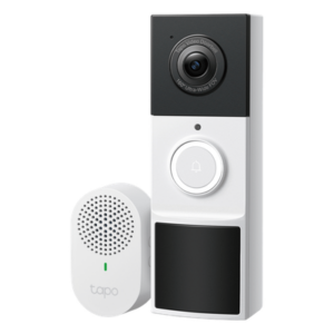 TP-LINK TAPO-D210 – Videoportero IP Inalámbrico / 2K 3 Megapixel / 160° DFOV / Batería 6400 mAh / Detección IA Personas-Vehículos / Visión Nocturna Color / Audio Bidireccional