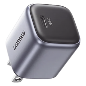 UGREEN 55527 – Cargador USB-C / 20 W Power Delivery / GaN II / Nivel 6 Eficiencia Energética / Compacto