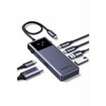 UGREEN 75177 – Hub USB-C 6 en 1 / HDMI 4K@60Hz / 3 Puertos USB-A 5Gbps / Carga PD 100W / Compatibilidad Multiplataforma / Diseño Compacto
