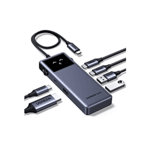 UGREEN 75177 – Hub USB-C 6 en 1 / HDMI 4K@60Hz / 3 Puertos USB-A 5Gbps / Carga PD 100W / Compatibilidad Multiplataforma / Diseño Compacto