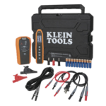KLEIN TOOLS ET-450 – Kit Rastreador de Cables / Circuitos Energizados y No Energizados / 12V-480V AC/DC / Detección en Paredes y Subterráneo / 6.1 m (20 ft) de Alcance