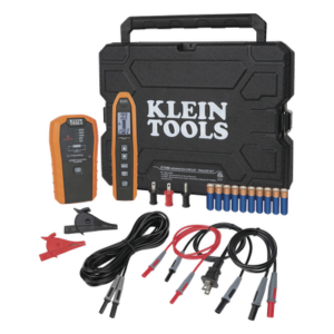 KLEIN TOOLS ET-450 – Kit Rastreador de Cables / Circuitos Energizados y No Energizados / 12V-480V AC/DC / Detección en Paredes y Subterráneo / 6.1 m (20 ft) de Alcance