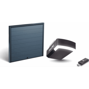 ACCESSPRO KIT-DOOR-188L – KIT COMPLETO Incluye /Puerta D/ Garage / APDOORL 18x8 Pies / Lisa Linea Central / Insulada / Interfase ACCESSWIFI / Motor FS1000M / 1/2HP / Fuerte/Silencioso/Luz LED/Motor DC .