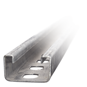 ANCLO ANC-UOR-4X2 – Canal Perforado / 4 x 2 cm / Calibre 12 / 3 m (9.84 ft) / Acero Pregalvanizado