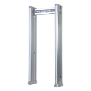ACCESSPRO APMESC18EXT2 – Arco detector de metales / 18 zonas independientes / Uso 100% exterior / Contador de personas / Detección ferrosa y no ferrosa / 50+ inspecciones/minuto