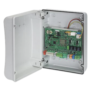 FAAC 790305 – Cuadro de mando / Control de automatización residencial / Alimentación 115V / Comunicación RS-485 / Protección integrada