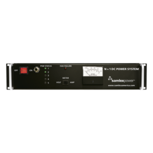 SAMLEX SEC-40BRM – Fuente de Poder Conmutada / 13.8 VCC / 40 A Continua / Rack 19" 2U / Cargador de Baterías 8 A / Escalable 100 A